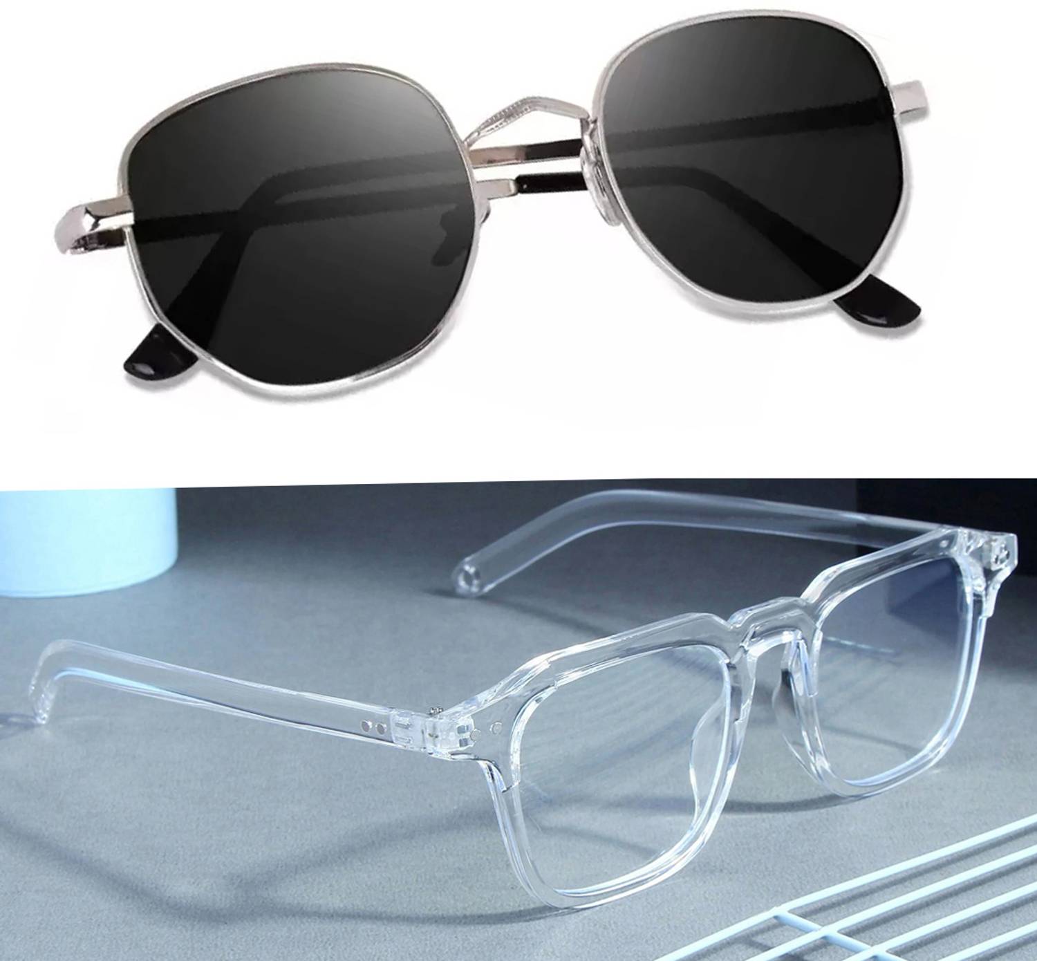 ELLIGATOR Aviator Sunglasses - Image 1