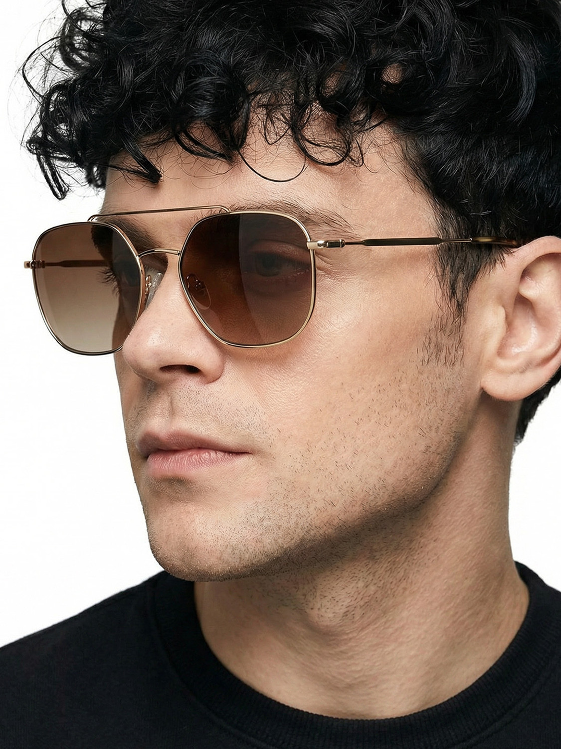 Image of john jacobs Round Sunglasses