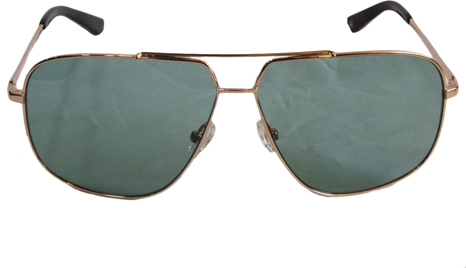 Image of TOMMY HILFIGER UV Protection, Gradient Rectangular Sunglasses (62) (For Men & Women, Green)