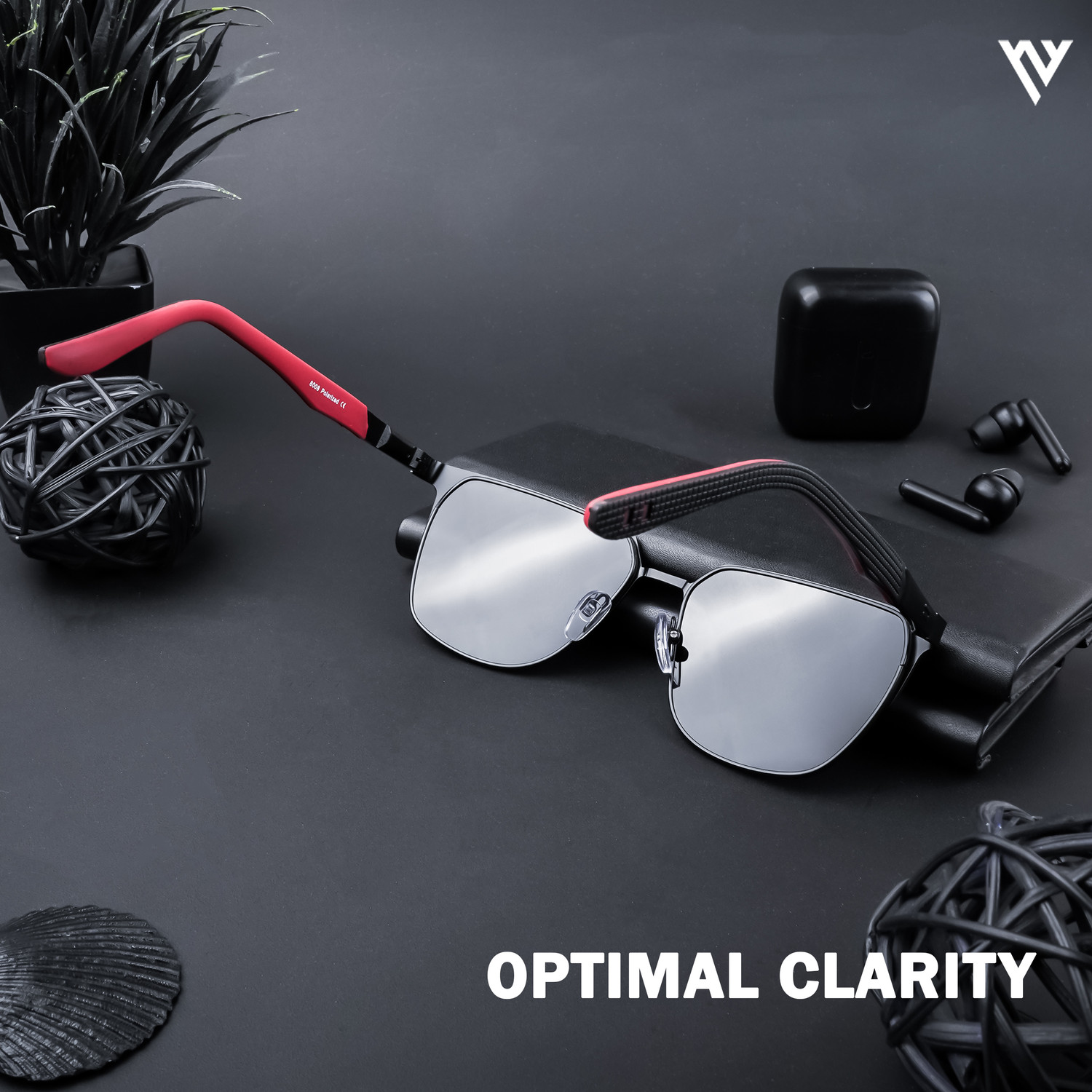 Image of VOYAGE Retro Square Sunglasses