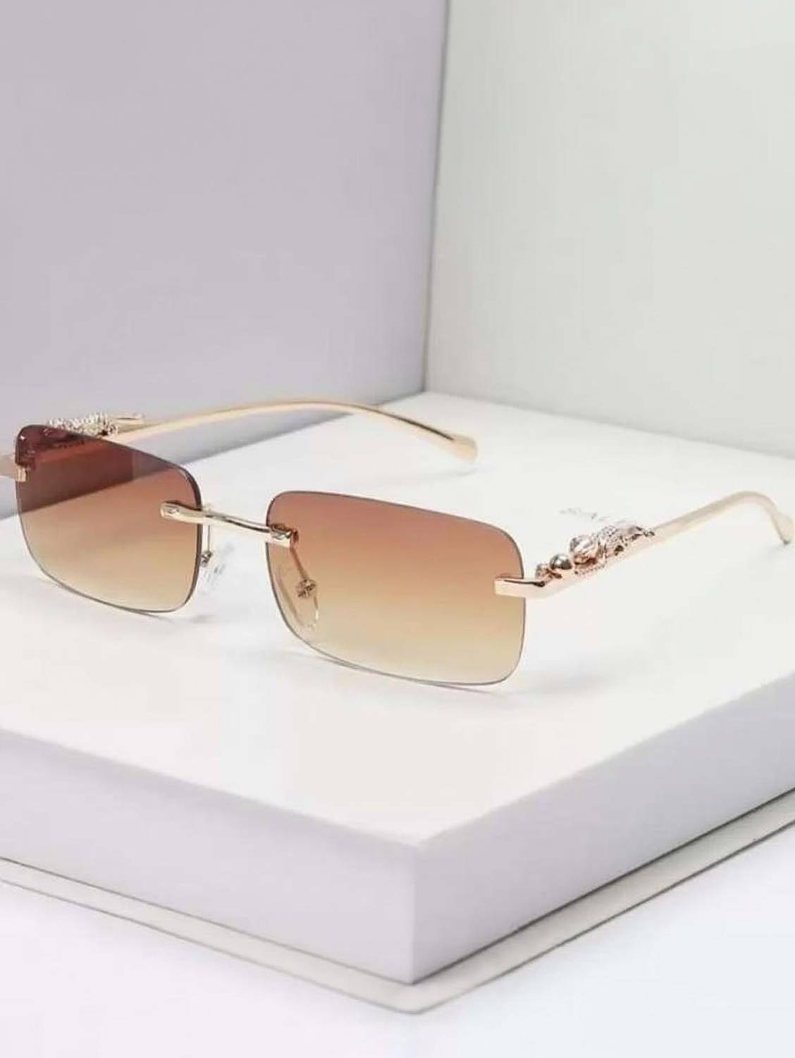 YOUTH CLUB Rectangular Sunglasses