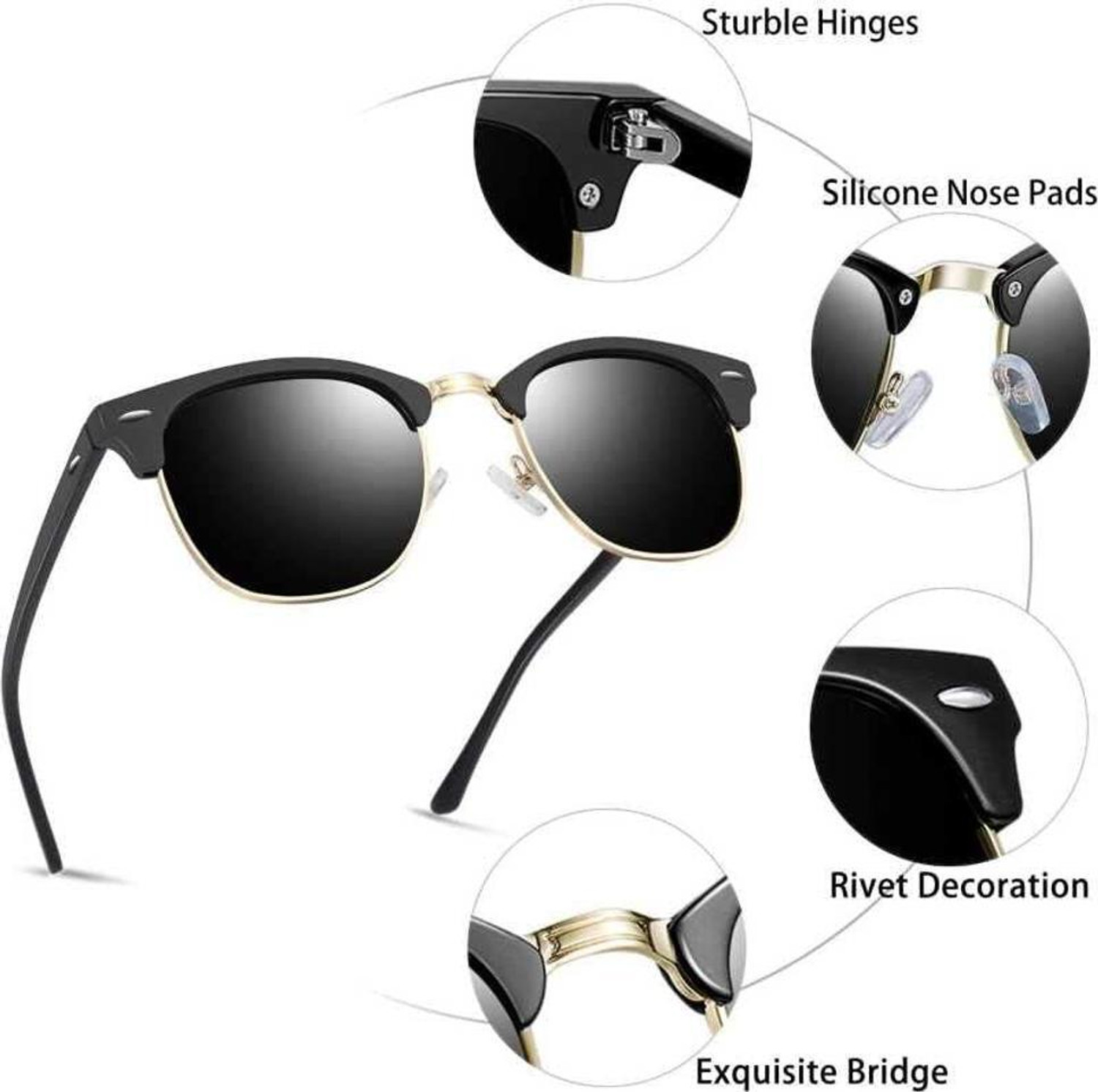 Image of Being Better Aviator, Over-sized Sunglasses