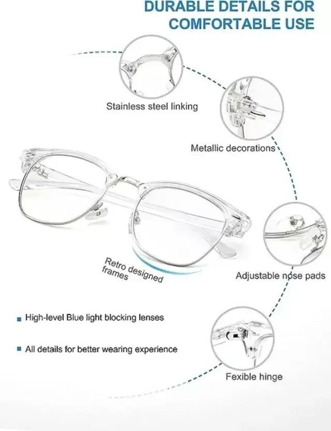 Image of CLUEMENN Round, Rectangular, Clubmaster, Sports Sunglasses