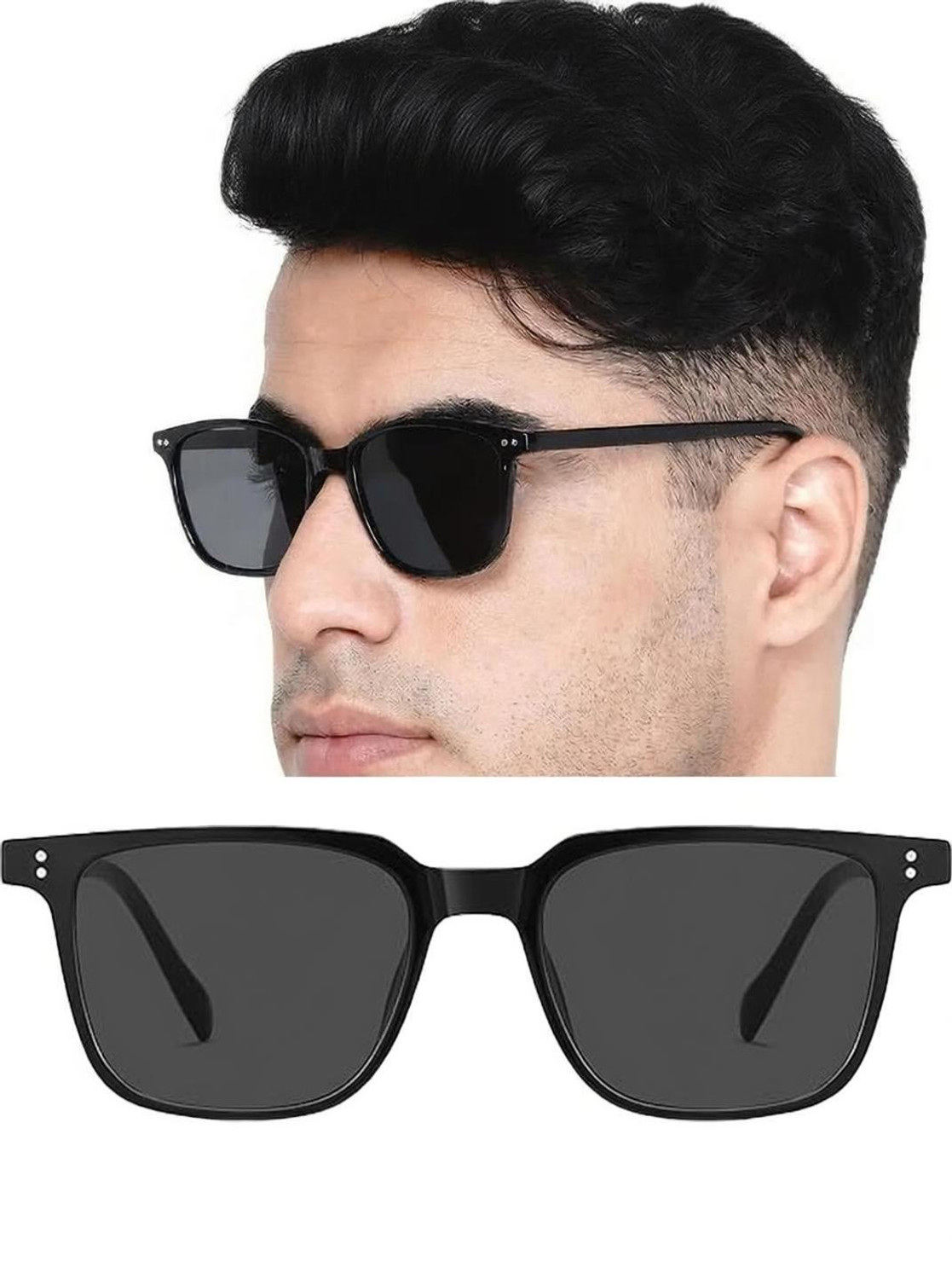 Image of DKERAOD Retro Square, Wayfarer Sunglasses