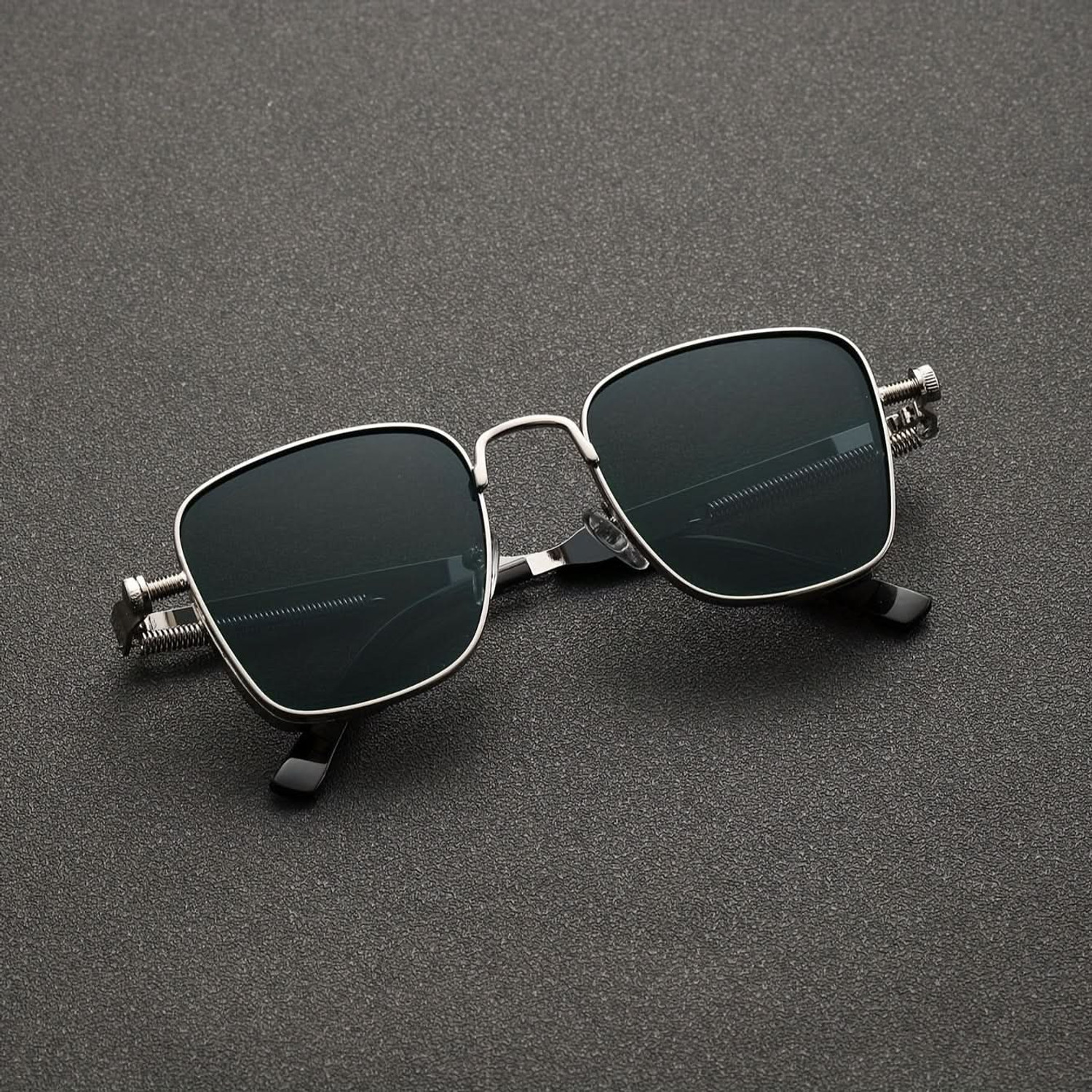 Image of YOUTH CLUB Retro Square, Wrap-around Sunglasses