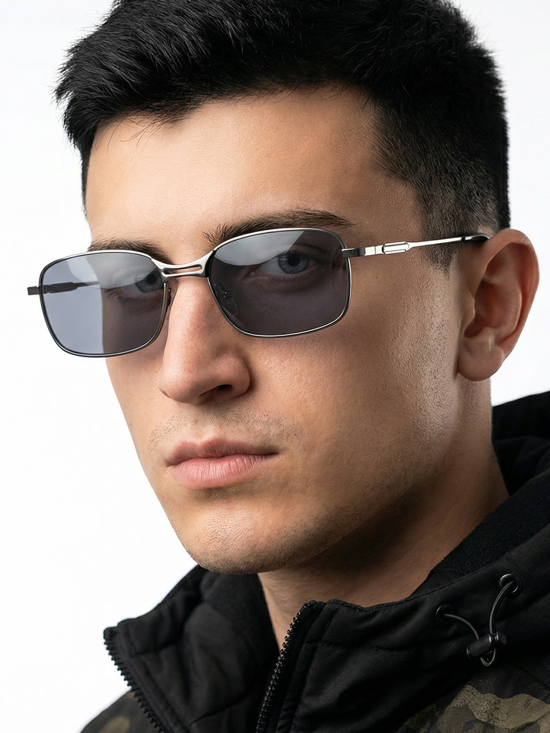 Image of VINCENT CHASE Rectangular Sunglasses