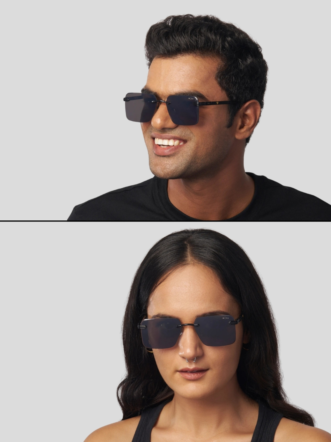 Image of moonx Rectangular Sunglasses