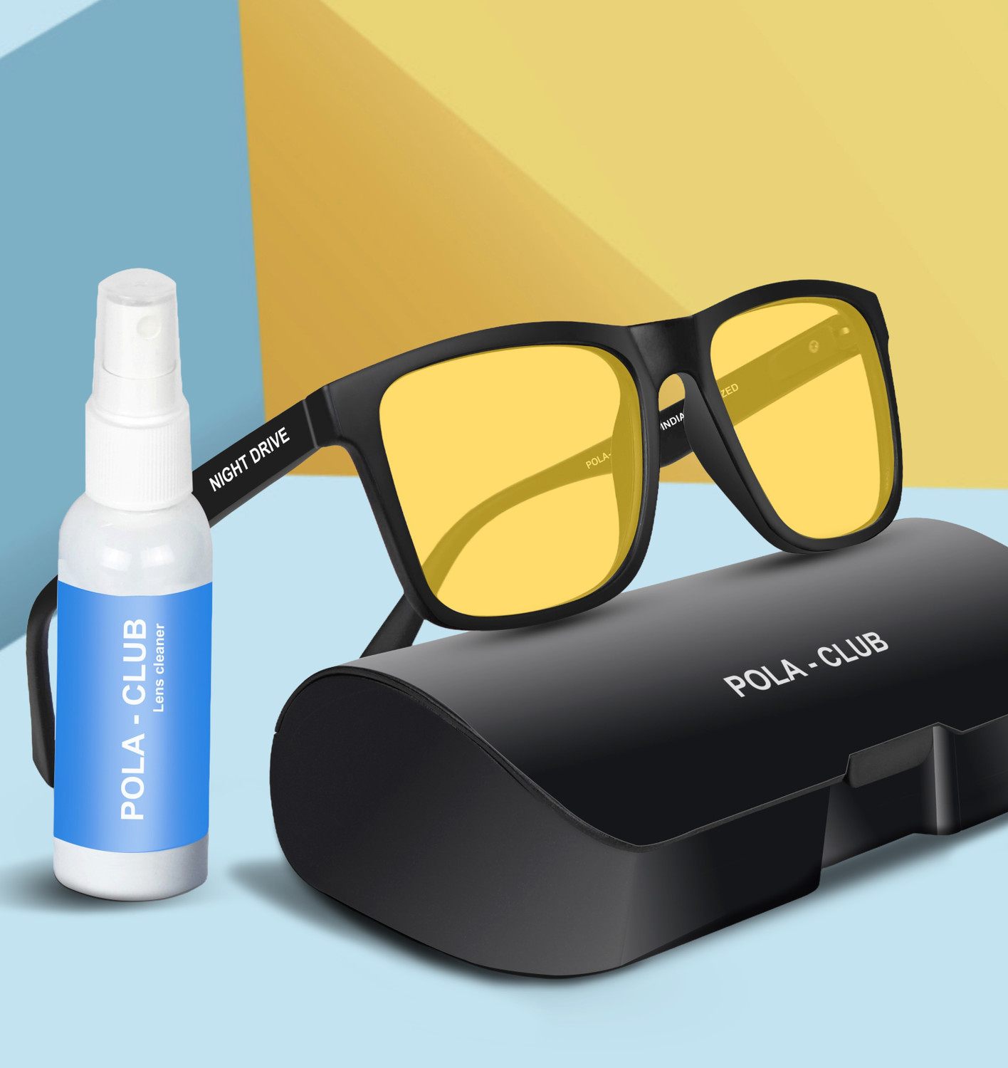 Image of POLA-CLUB Rectangular Sunglasses