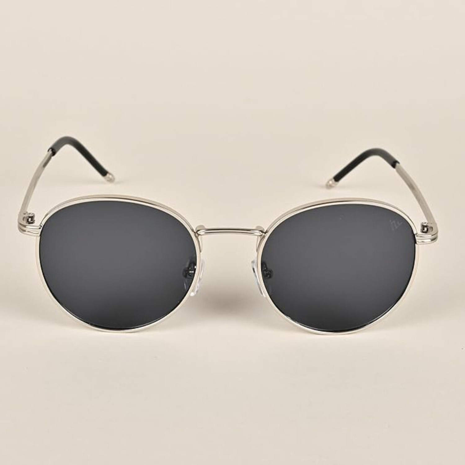 Image of SpadeAces Others, Polarized Round Sunglasses (Free Size) (For Men, Black)