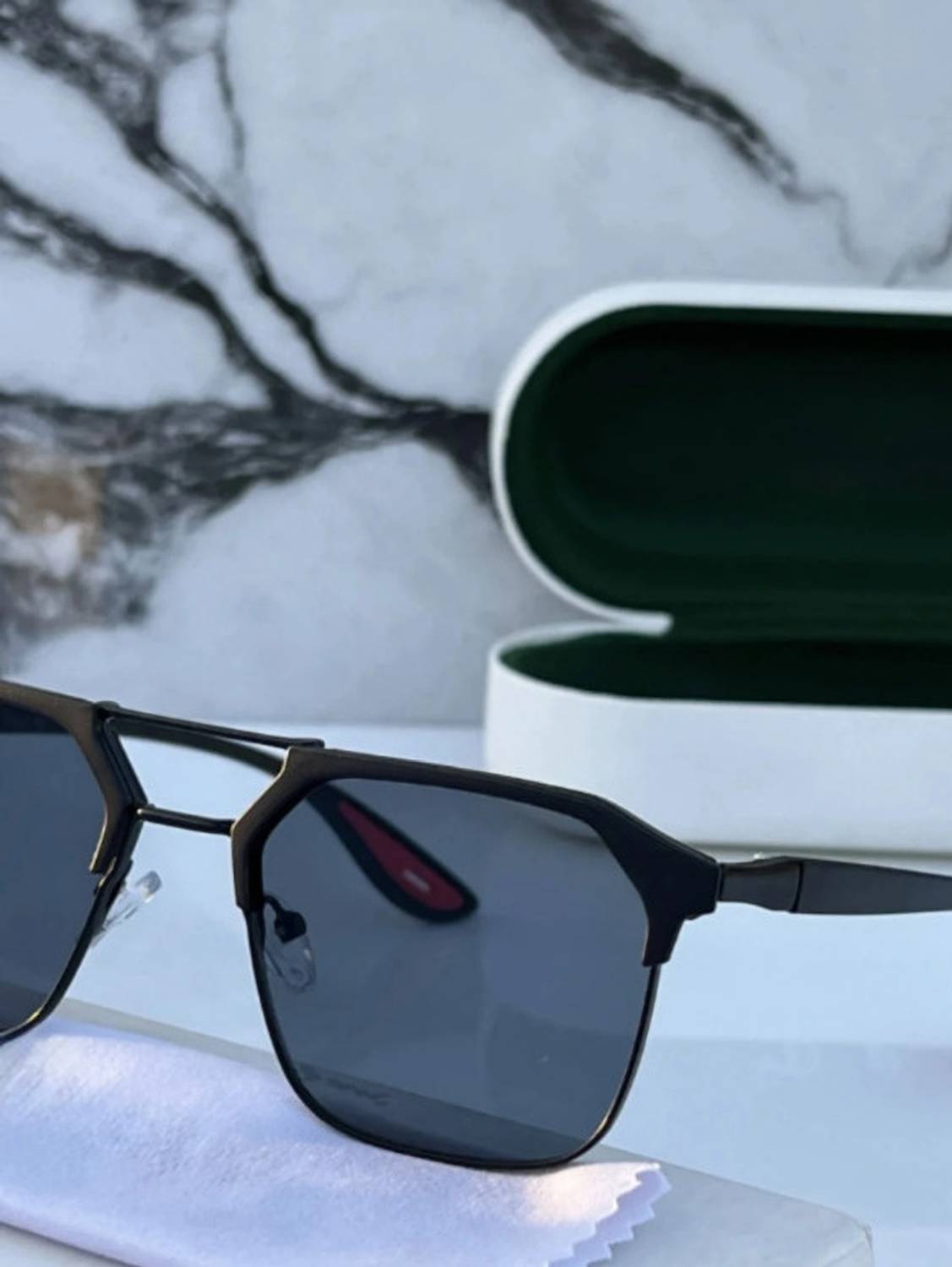 Vizor Aviator Sunglasses - Image 2