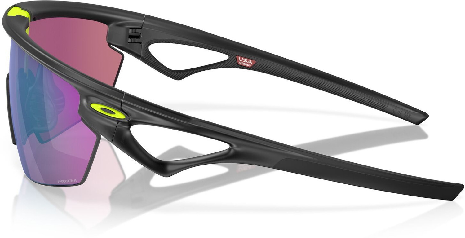 Image of OAKLEY Rectangular Sunglass (For Men & Women, Green)