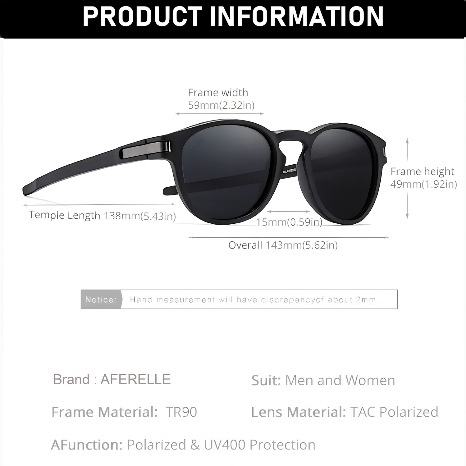 Image of aferelle Round Sunglasses