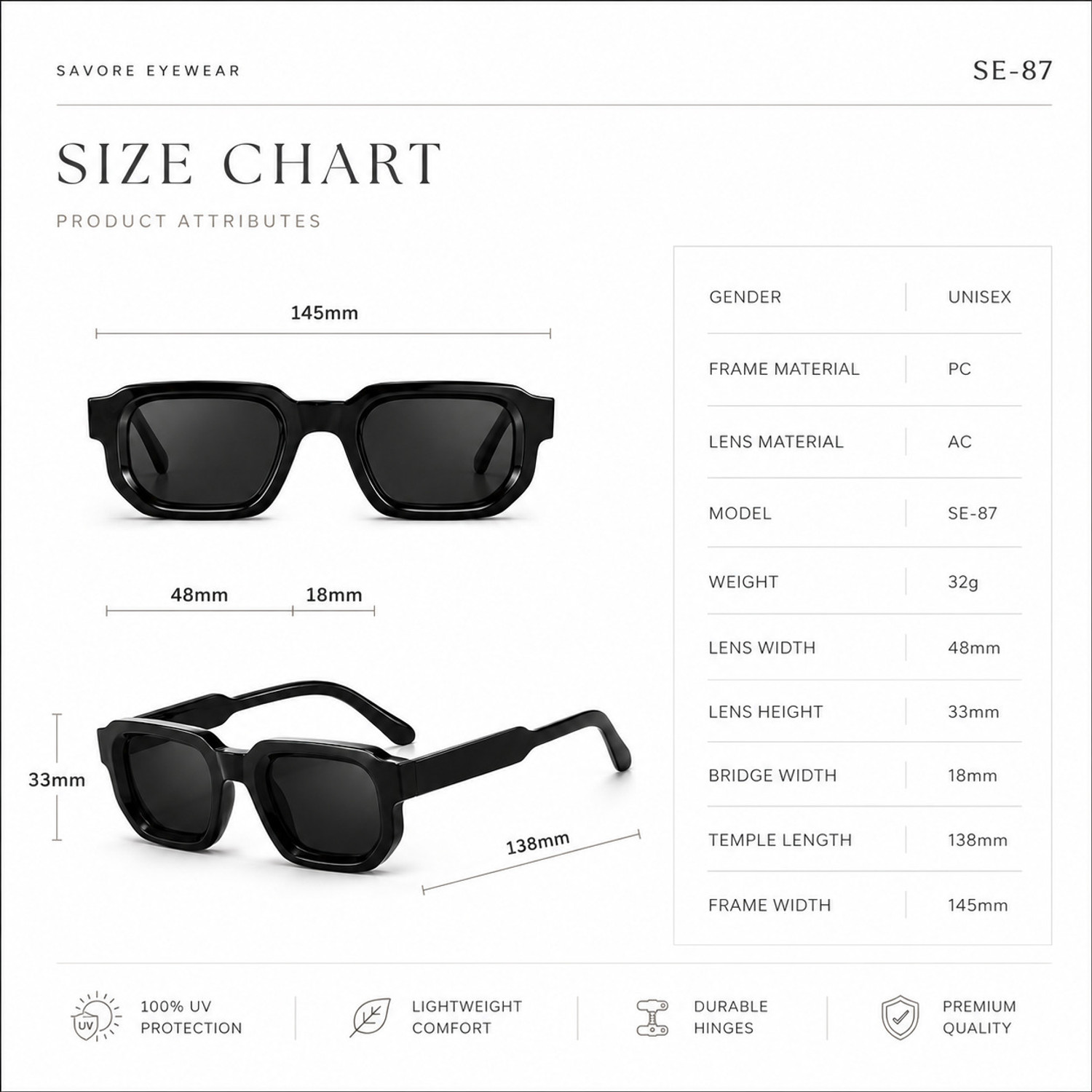 Image of Savore Clubmaster Sunglasses