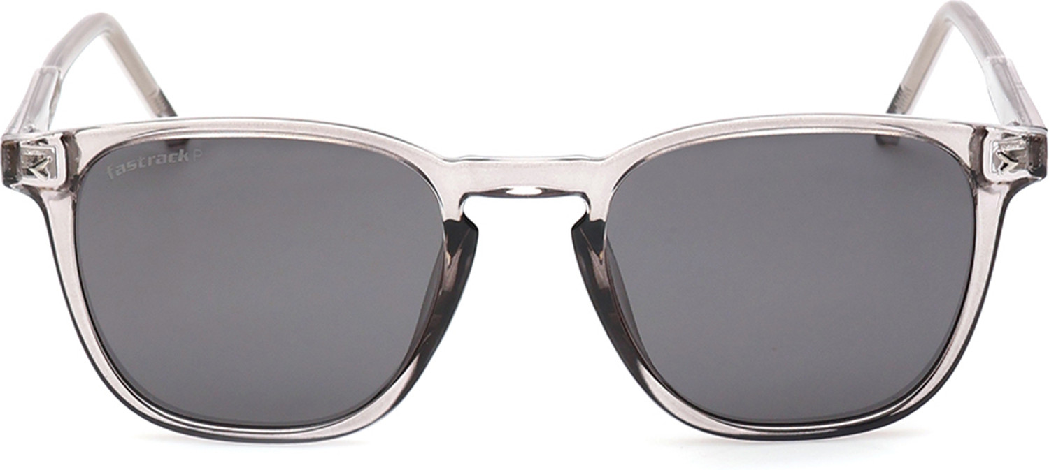 Image of Fastrack Polarized Wayfarer Sunglasses (47) (For Men & Women, Grey)