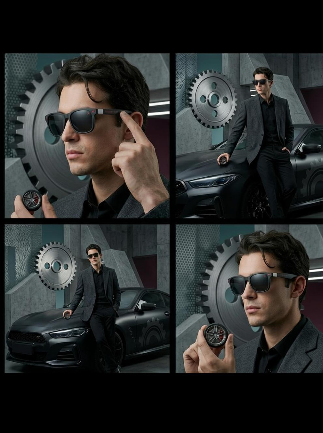 Image of Nestyra Wayfarer Sunglasses
