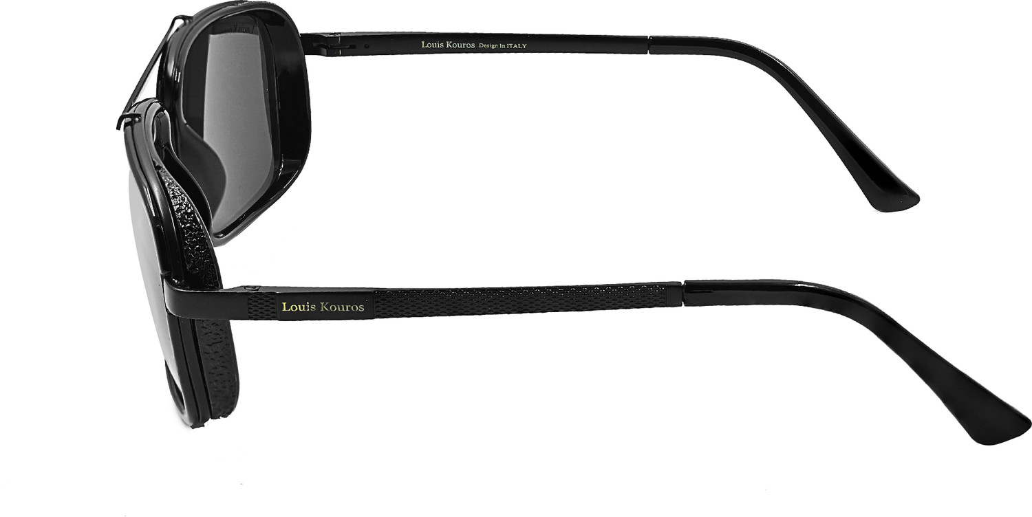 Image of LOUIS KOUROS Retro Square Sunglasses