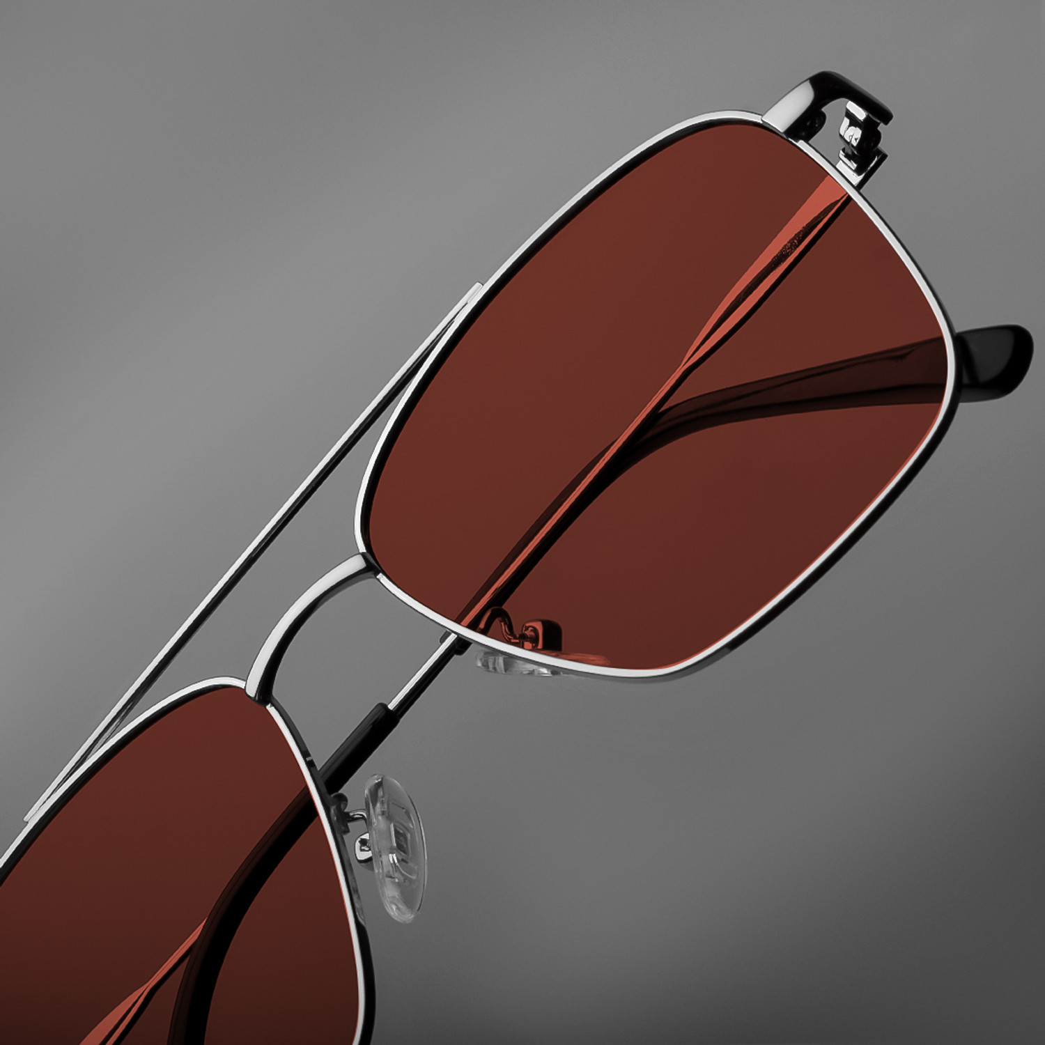 Image of SAM AND MARSHALL Retro Square Sunglasses