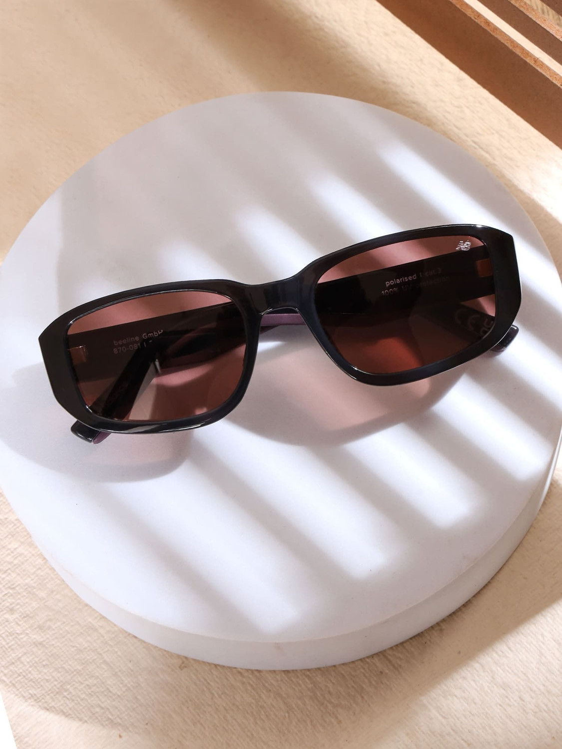 Image of New Balance Rectangular Sunglasses