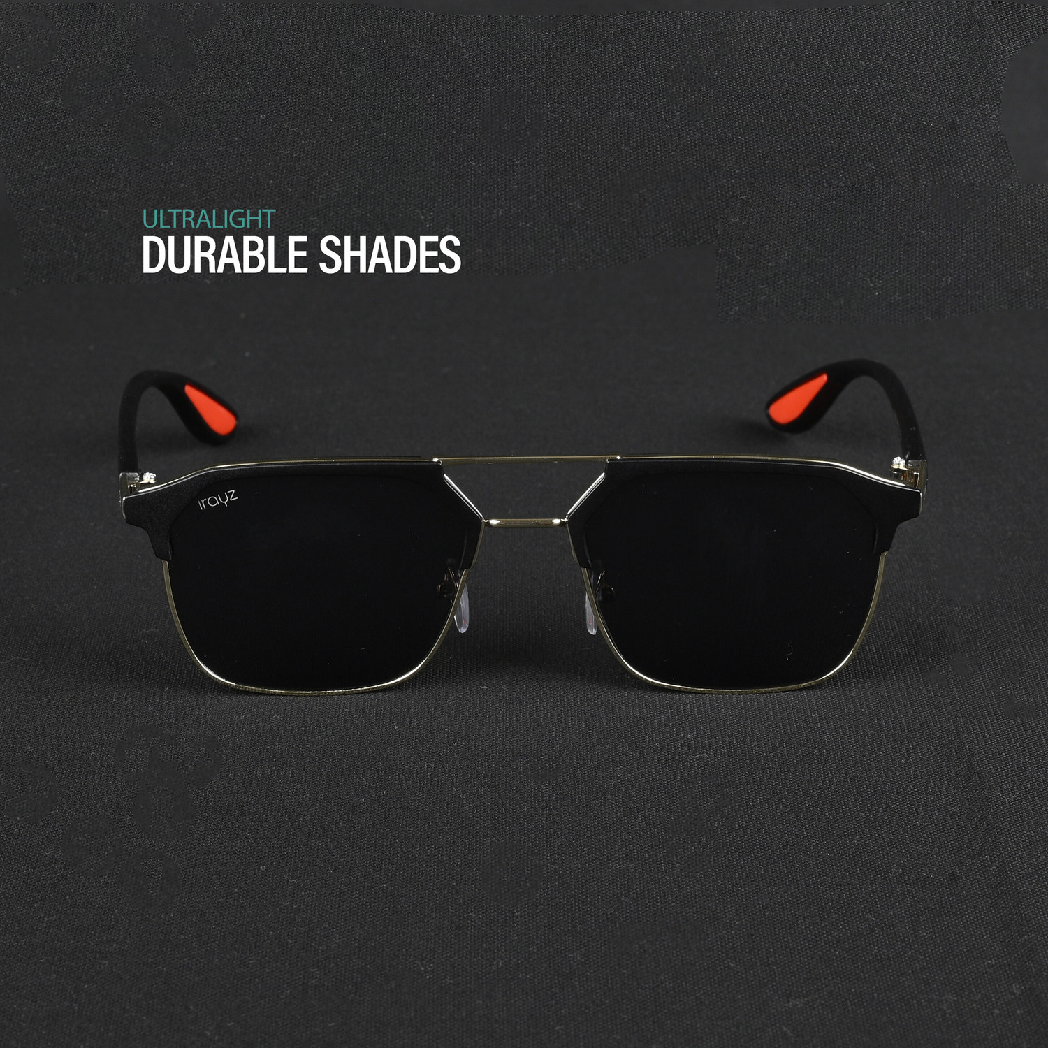 Image of Irayz Retro Square Sunglasses