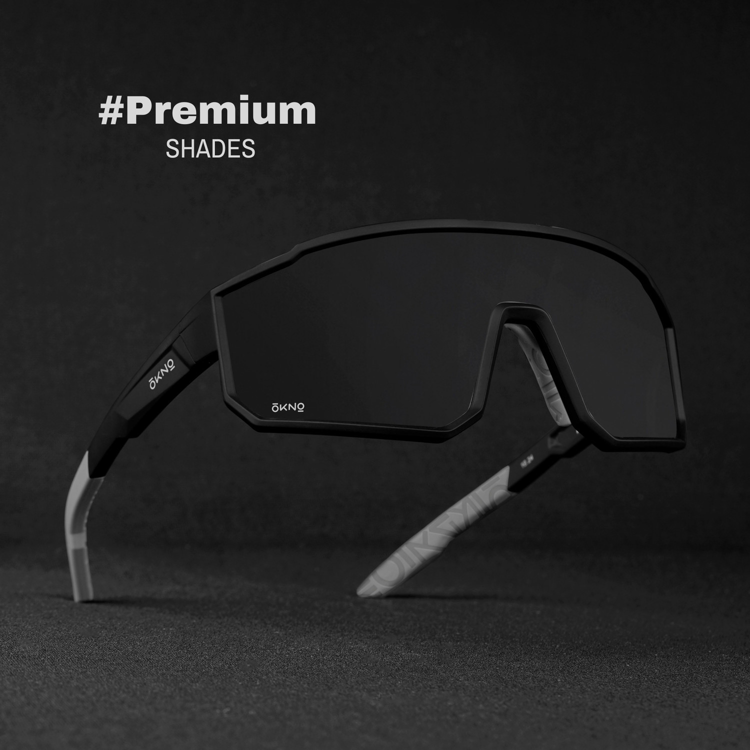 Image of Eyewearlabs Rectangular, Wrap-around, Over-sized, Sports Sunglasses