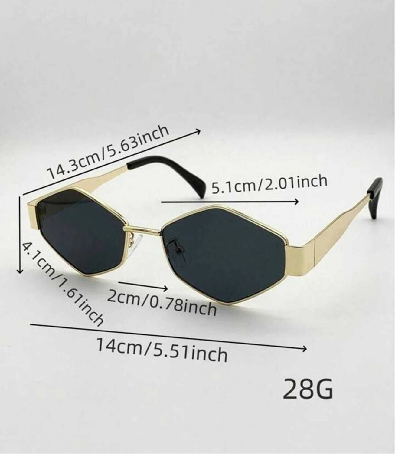 eyeszone Oval Sunglasses - Image 3