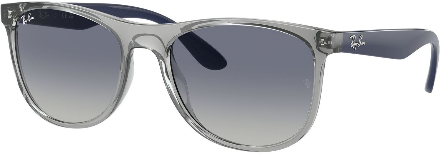 Image of Ray-Ban Gradient Retro Square Sunglasses (57) (For Men & Women, Blue)