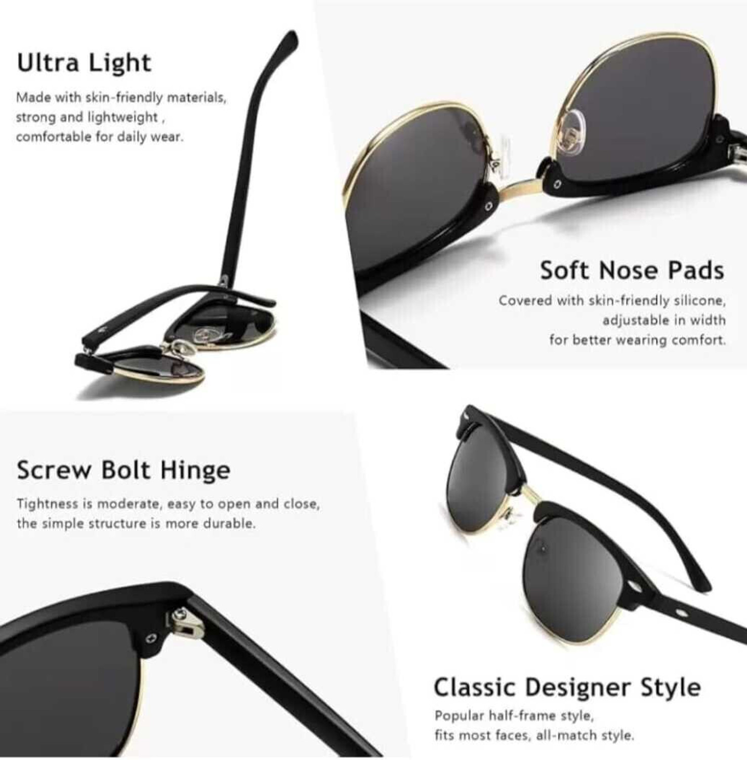Image of FizzFusion Clubmaster Sunglasses