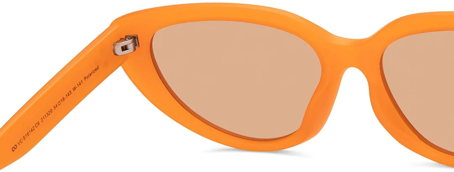 Image of VINCENT CHASE by Lenskart Gradient, Polarized Cat-eye Sunglasses (53) (For Women, Grey)