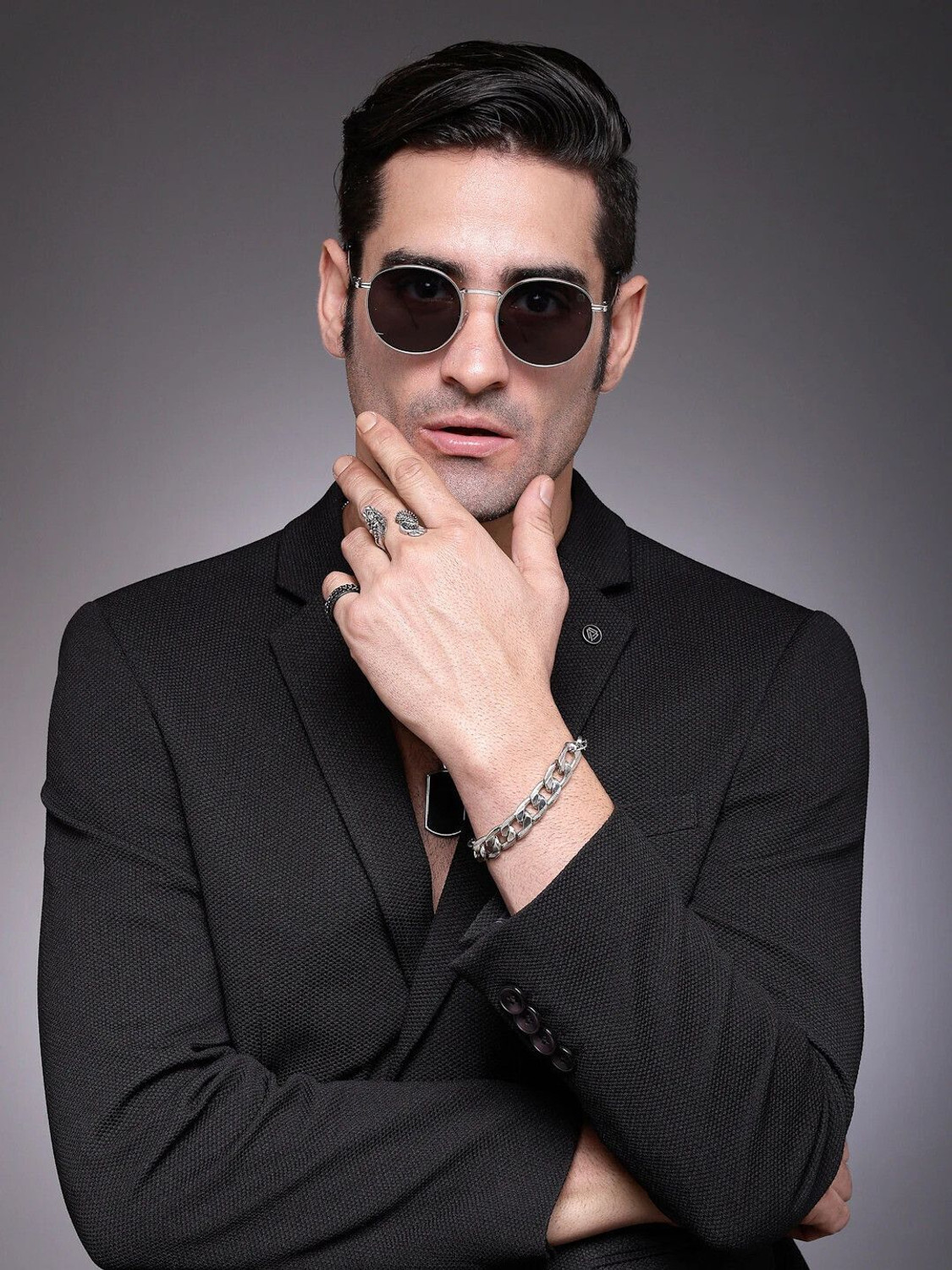 Image of HASHTAG EYEWEAR Round Sunglasses