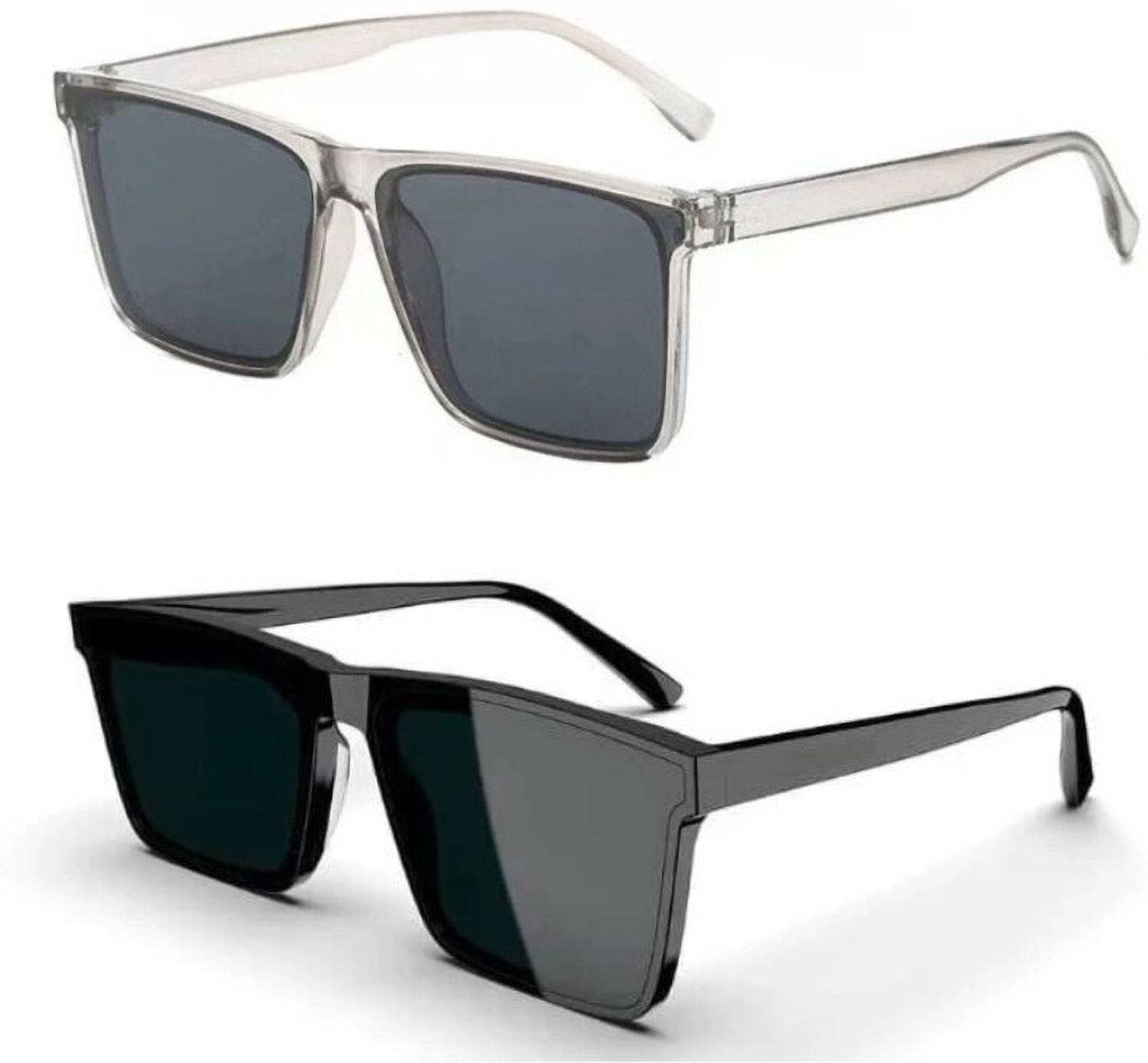 AR Cool Retro Square Sunglasses - Image 1