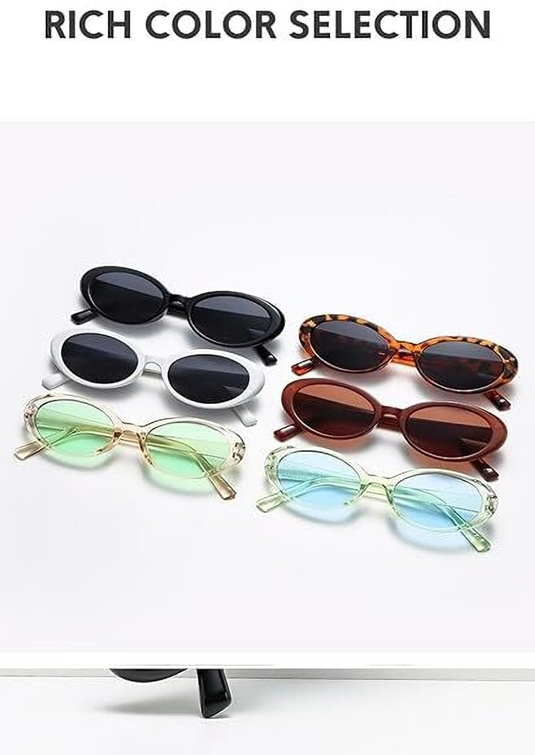 Image of Augen Oval Sunglasses