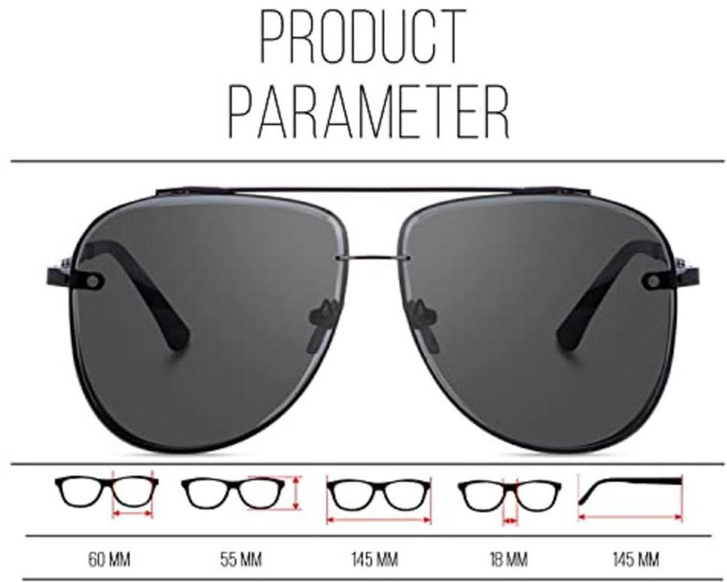 Image of CREATURE Aviator Sunglasses
