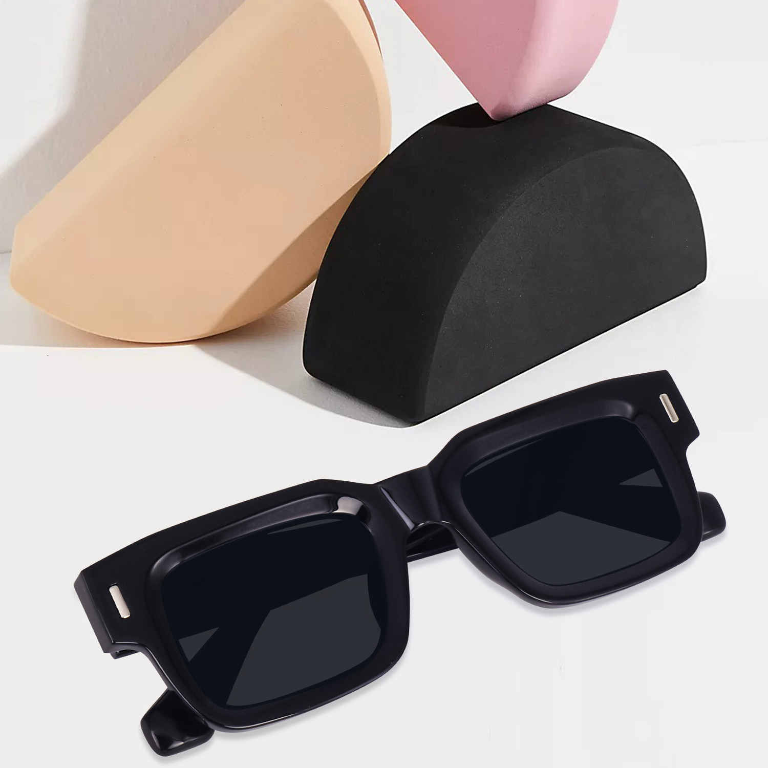 Image of PETER JONES Retro Square Sunglasses