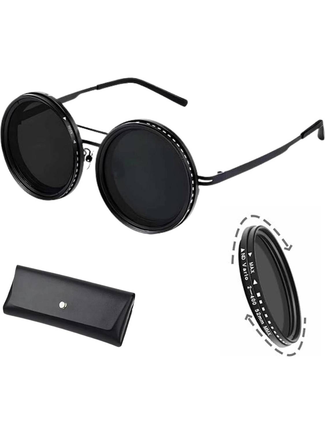 4MADS FASHION Round Sunglasses - Image 1