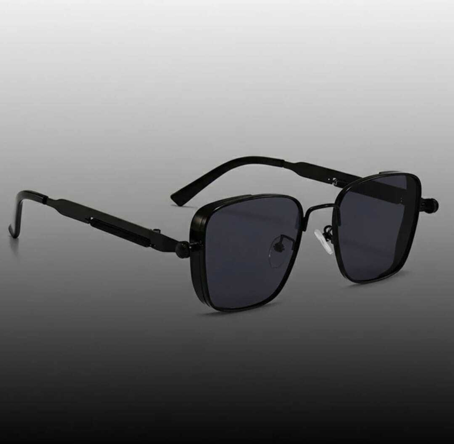 Image of YOUTH CLUB Retro Square, Wrap-around Sunglasses
