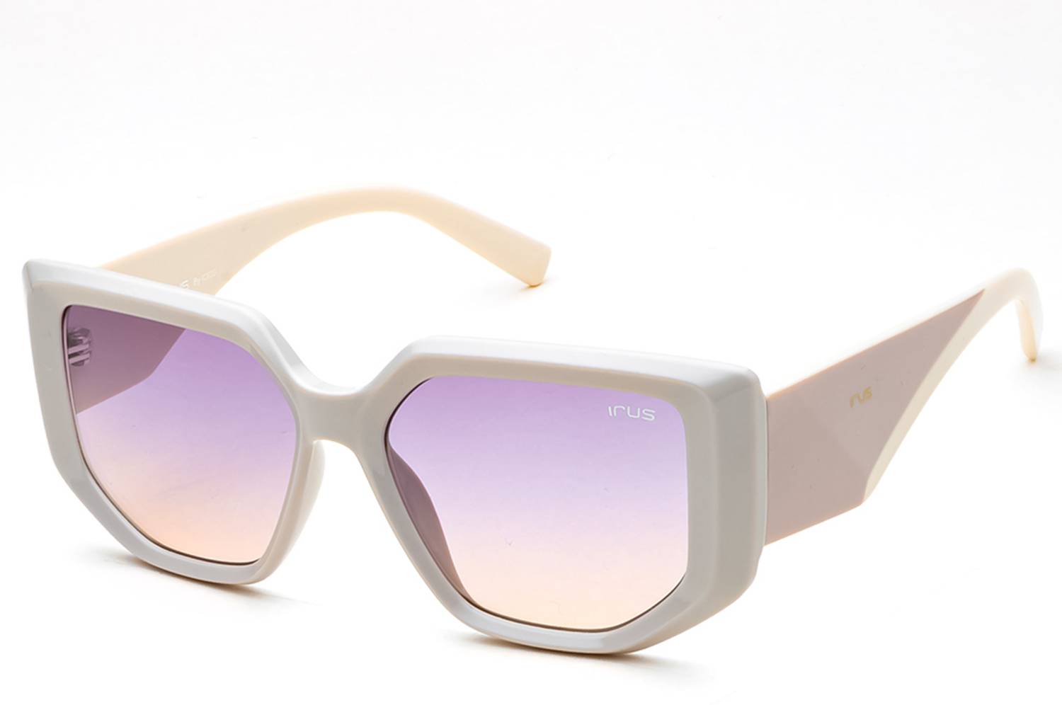 IRUS Over-sized Gray Sunglasses - Image 1