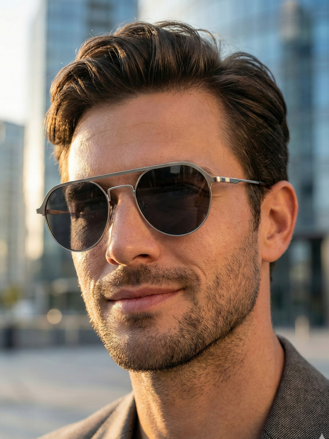 Image of AISLIN Round Sunglasses