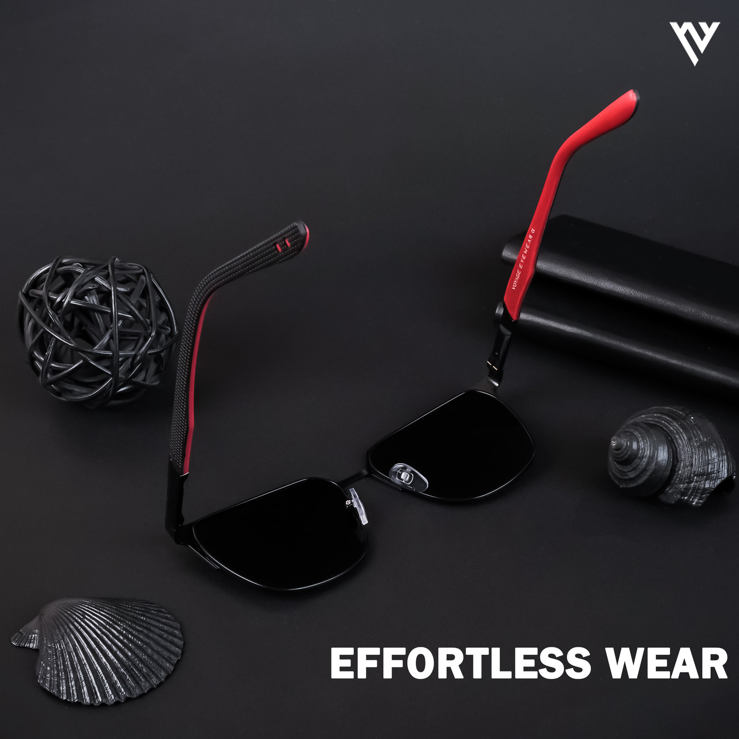 Image of VOYAGE Retro Square Sunglasses
