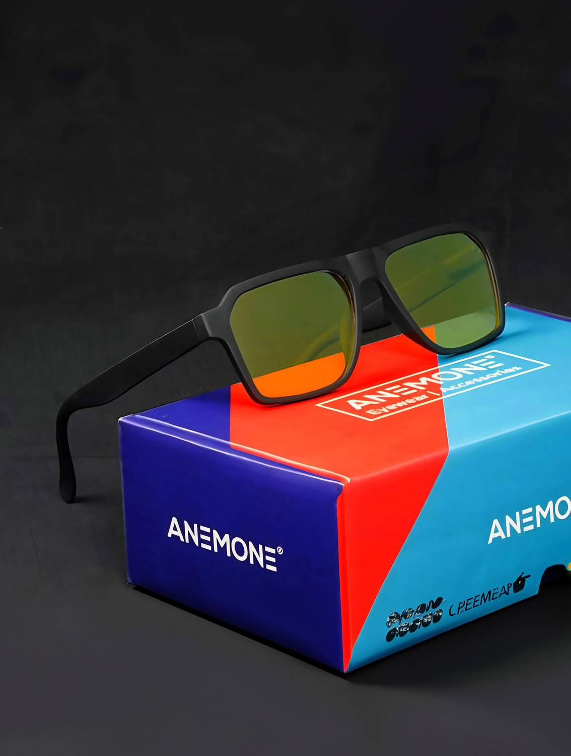 Anemone Retro Square Sunglasses - Image 1
