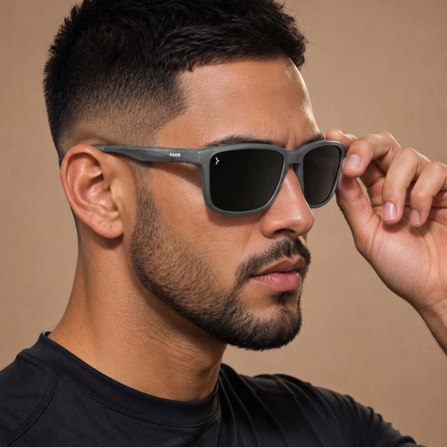 OKNO Retro Square Sunglasses - Image 1