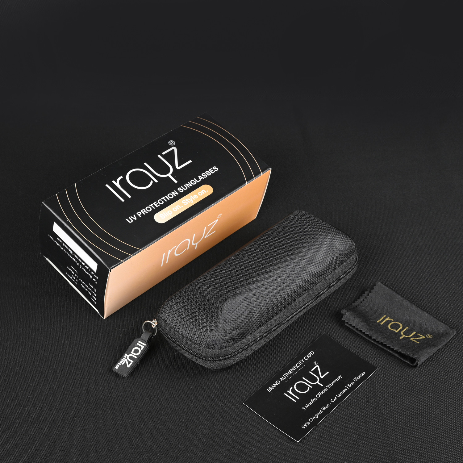 Image of Irayz Retro Square Sunglasses
