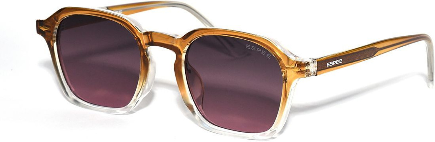 Image of Espee Gradient Retro Square Sunglasses (49) (For Men, Pink)