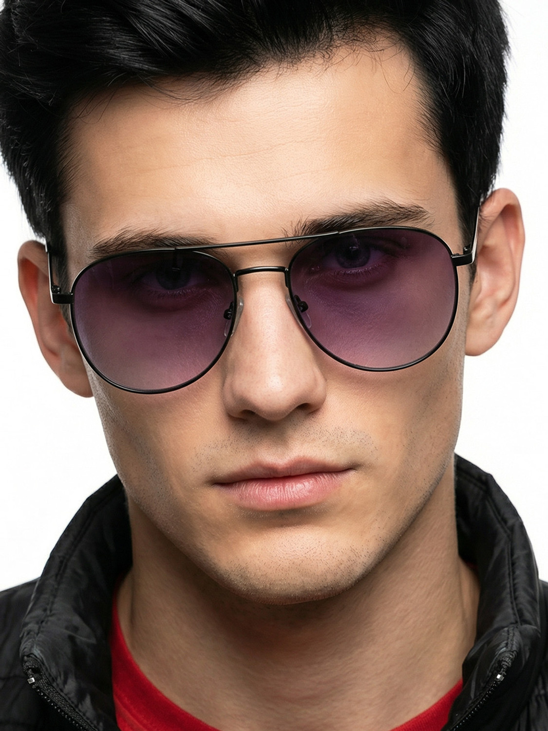 Image of john jacobs Retro Square Sunglasses