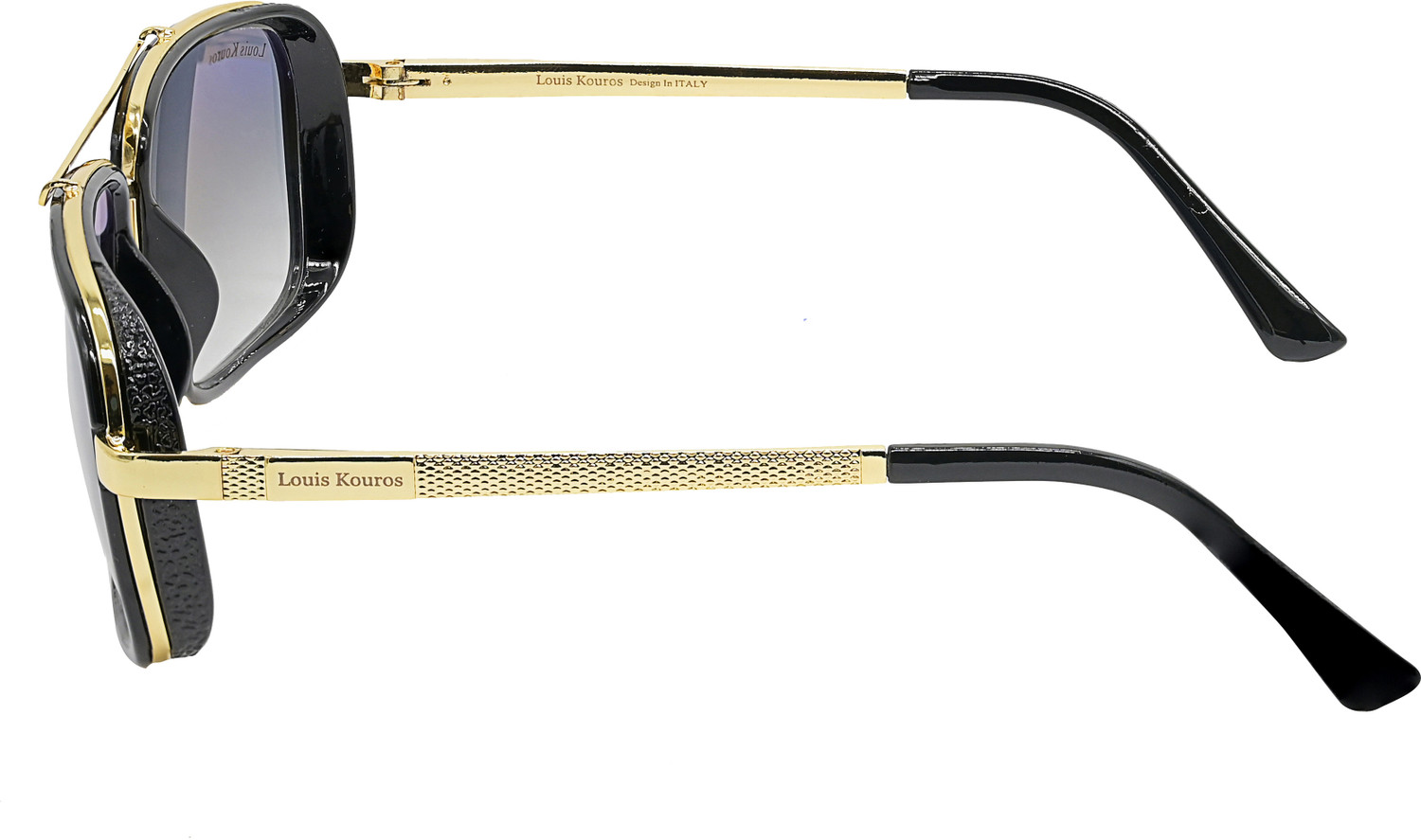 Image of LOUIS KOUROS Retro Square Sunglasses