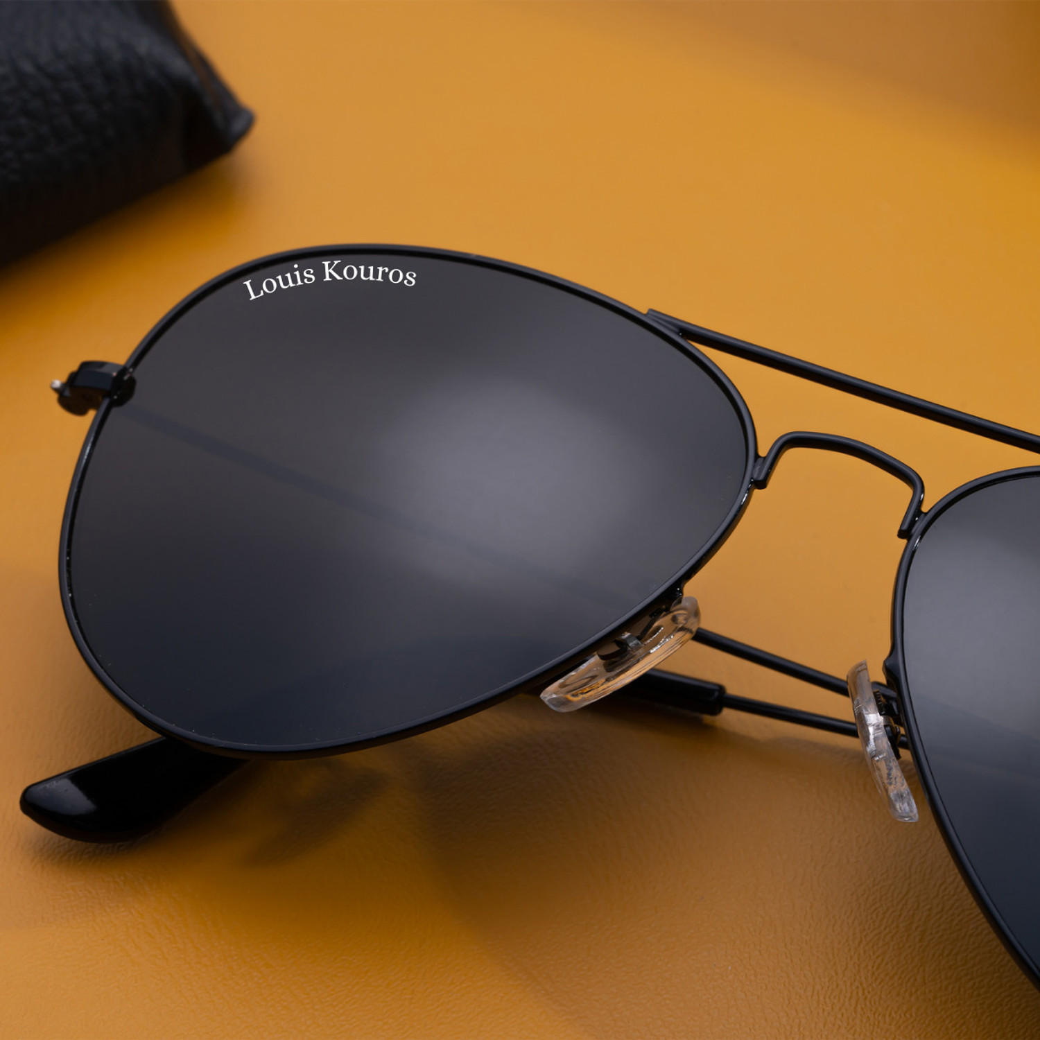 Image of LOUIS KOUROS Aviator Sunglasses