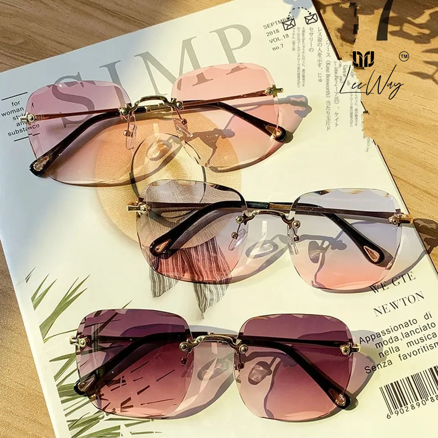 Image of Kalveera Retro Square Sunglasses