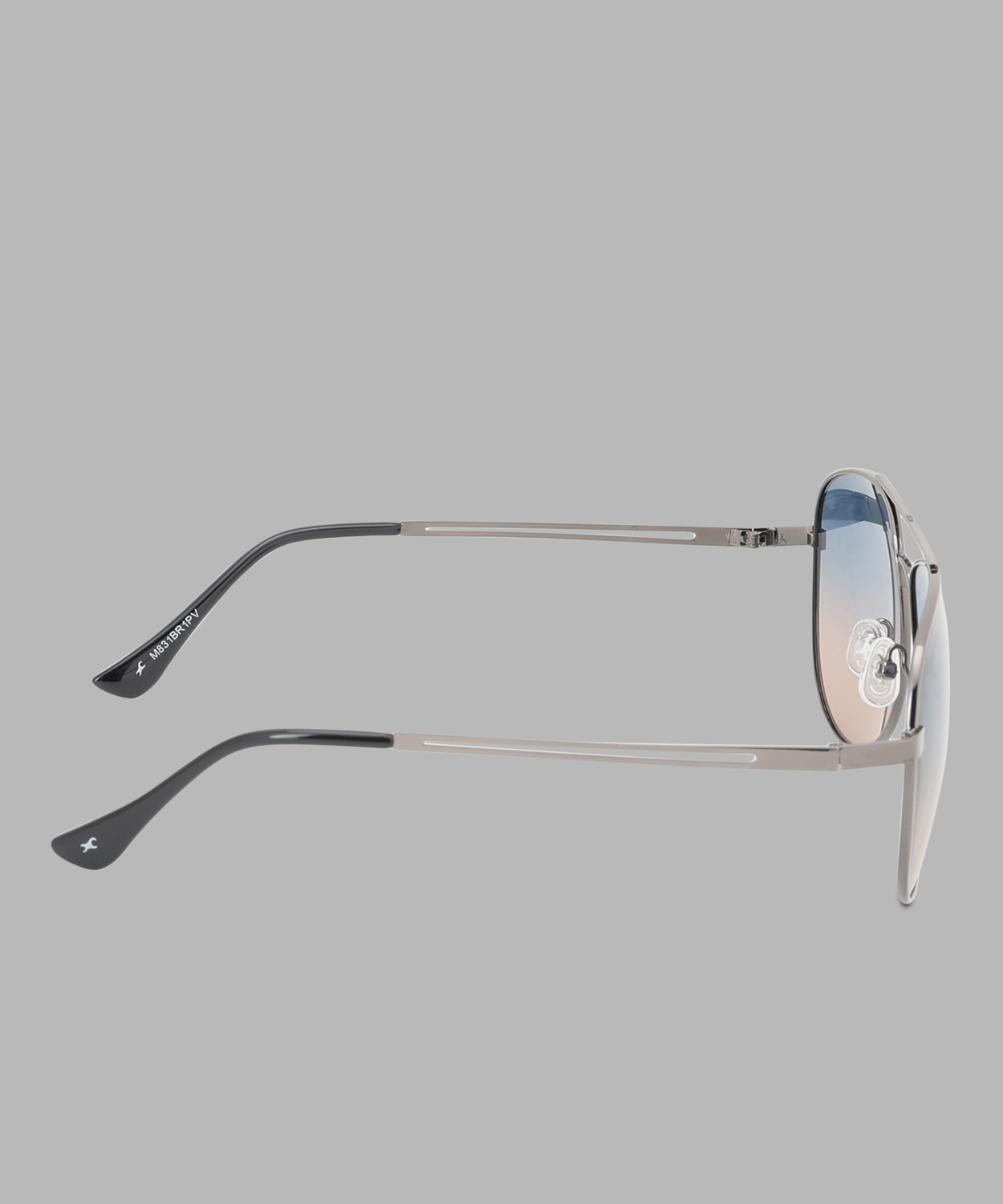 Image of Fastrack Polarized Aviator Sunglasses (60) (For Men & Women, Grey)