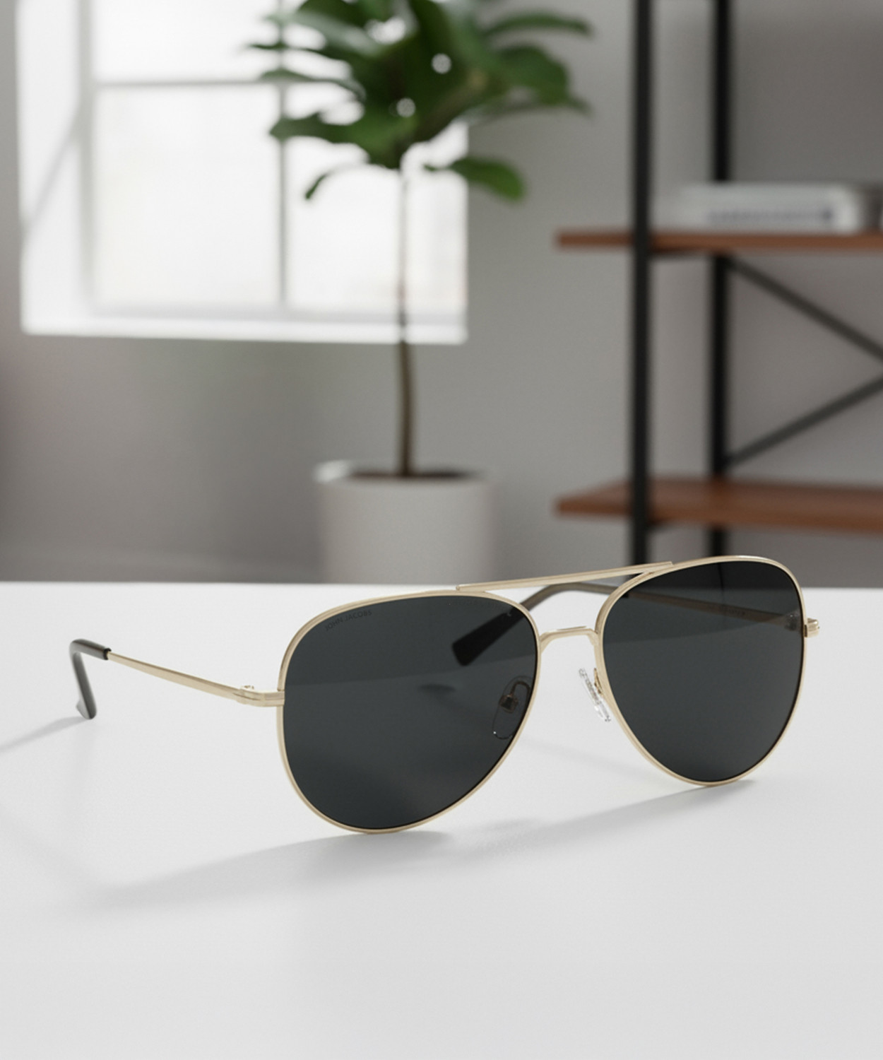 Image of john jacobs Aviator Sunglasses