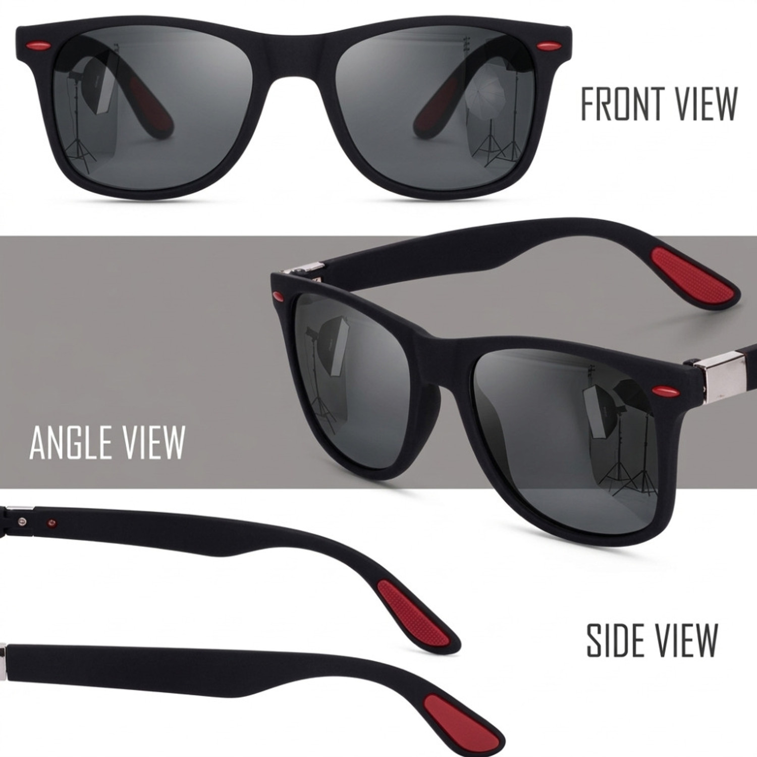 Image of Nestyra Wayfarer Sunglasses