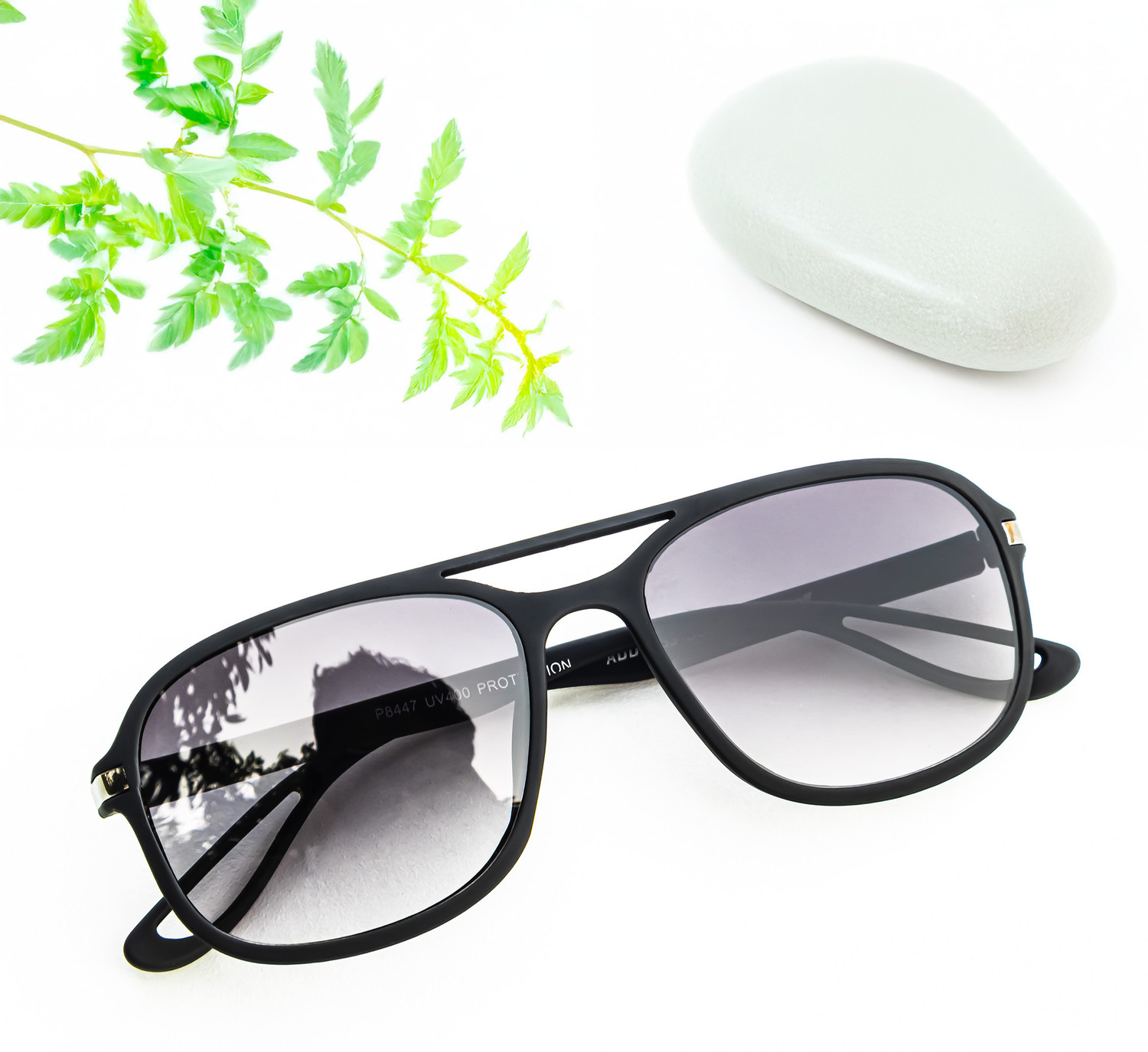 Image of jiebo Rectangular Sunglasses